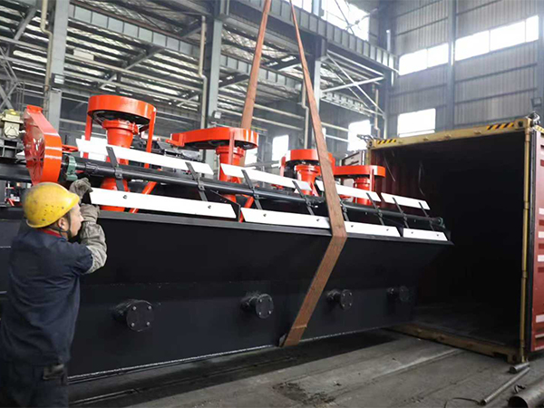 玻利維亞60臺浮選機發貨